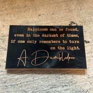 Albus Dumbledore decor